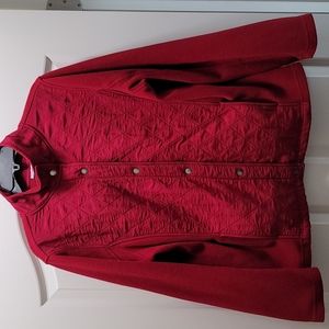 Quilted Fleece Jacket